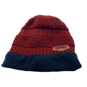 WOMENS HINDAWI WINTER KNIT HAT SUPER SOFT INSIDE & OUT BURGUNDY OSFM GOOD